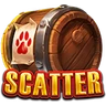 虎小妹酒桶 SCATTER 符號
